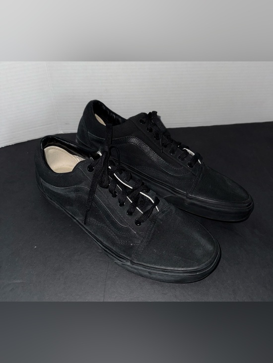 Vans Other - VANS Classic Black Old Skool Lifestyle Icon Side Stripe Skater Sneakers 11.5 Men